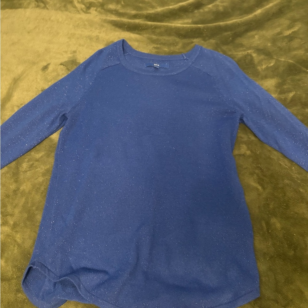 Apt. 9 Royal Blue Knit Sweater